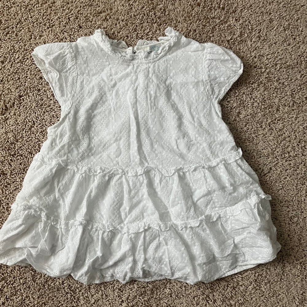 Francesca White Shirt Size S